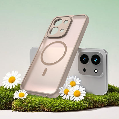 Pouzdro MagSafe pro Xiaomi Redmi 15C 5G / 15C 4G, Techsuit, HaloFrost II, Zlaté