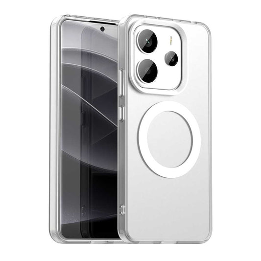 MagSafe pouzdro pro Xiaomi Redmi Note 14 4G (Regionální), Techsuit, CandyCase, Bílé