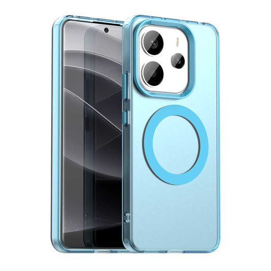 MagSafe pouzdro pro Xiaomi Redmi Note 14 4G (Regionální), Techsuit, CandyCase, Modrá