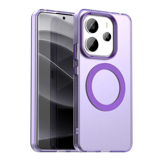 MagSafe pouzdro pro Xiaomi Redmi Note 14 4G (Regionální), Techsuit, CandyCase, Fialová