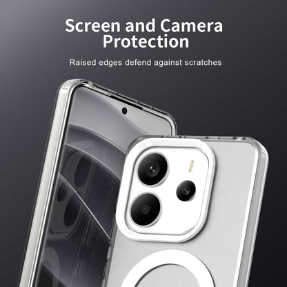 MagSafe pouzdro pro Xiaomi Redmi Note 14 4G (Standard), Techsuit, CandyCase, bílé