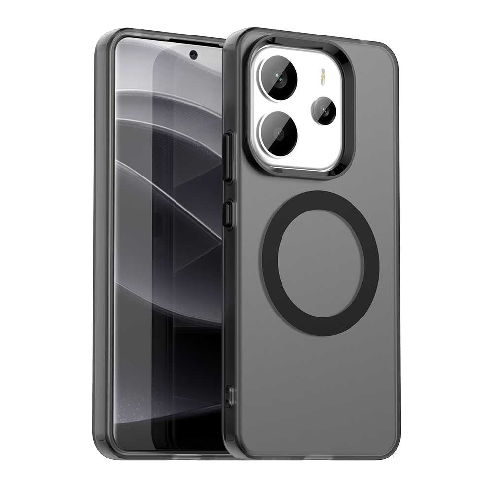 MagSafe pouzdro pro Xiaomi Redmi Note 14 4G (Standard), Techsuit, CandyCase, černá
