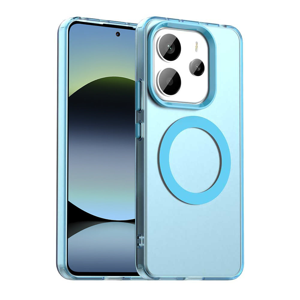 MagSafe pouzdro pro Xiaomi Redmi Note 14 5G, Techsuit, CandyCase, modrá