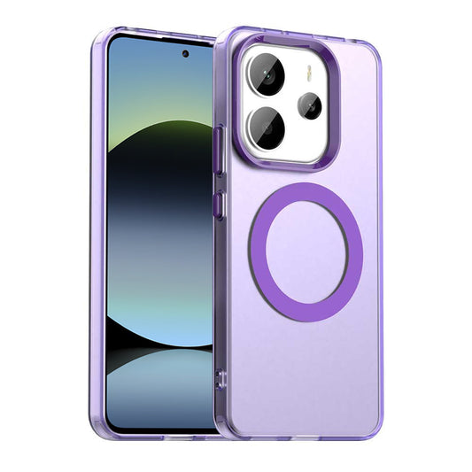 MagSafe pouzdro pro Xiaomi Redmi Note 14 5G, Techsuit, CandyCase, Fialová