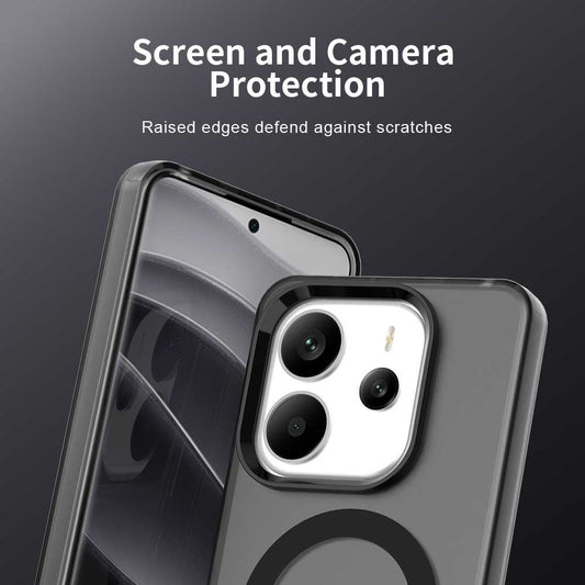 MagSafe pouzdro pro Xiaomi Redmi Note 14 5G, Techsuit, CandyCase, černé