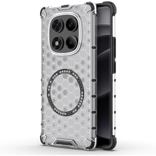 MagSafe pouzdro pro Xiaomi Redmi Note 14 Pro 4G, Techsuit, HoneyComb Shield, bílé
