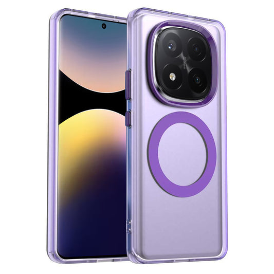 MagSafe pouzdro pro Xiaomi Redmi Note 14 Pro+ 5G, Techsuit, CandyCase, Fialová
