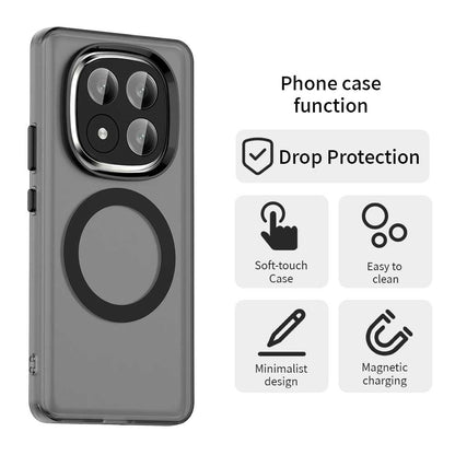 MagSafe pouzdro pro Xiaomi Redmi Note 14 Pro+ 5G, Techsuit, CandyCase, černé