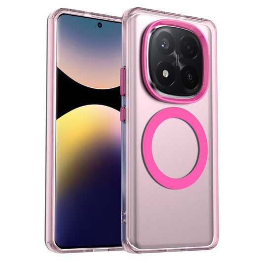 MagSafe pouzdro pro Xiaomi Redmi Note 14 Pro+ 5G, Techsuit, CandyCase, Růžové