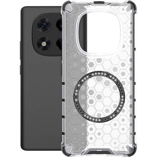 MagSafe pouzdro pro Xiaomi Redmi Note 14 Pro+ 5G, Techsuit, HoneyComb Shield, bílé