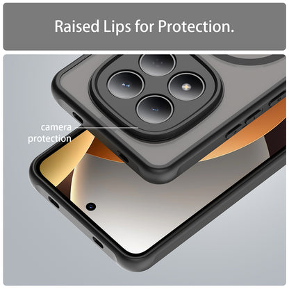 Pouzdro MagSafe pro Xiaomi Redmi Note 15 Pro 4G, Techsuit, HaloFrost II, Černá