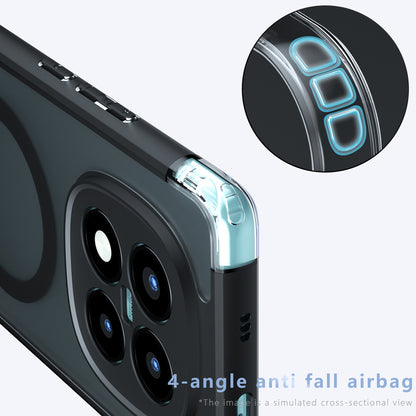 Pouzdro MagSafe pro Xiaomi Redmi Note 15 Pro 4G, Techsuit, PureFrost, Saténově černé
