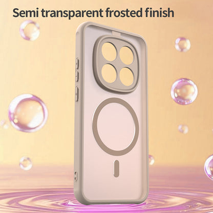 Pouzdro MagSafe pro Xiaomi Redmi Note 15 Pro 5G, Techsuit, HaloFrost II, Zlaté