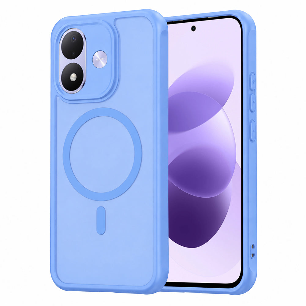 Pouzdro MagSafe pro Xiaomi Redmi Note 17 4G / Note 17 5G, Techsuit, HaloFrost II, modré
