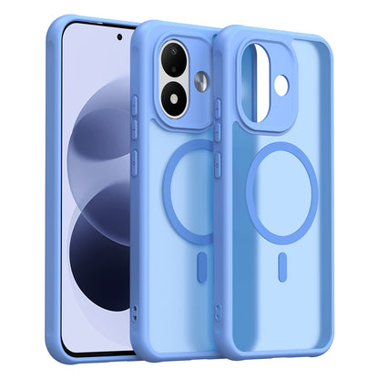 Pouzdro MagSafe pro Xiaomi Redmi Note 17 4G / Note 17 5G, Techsuit, HaloFrost II, modré