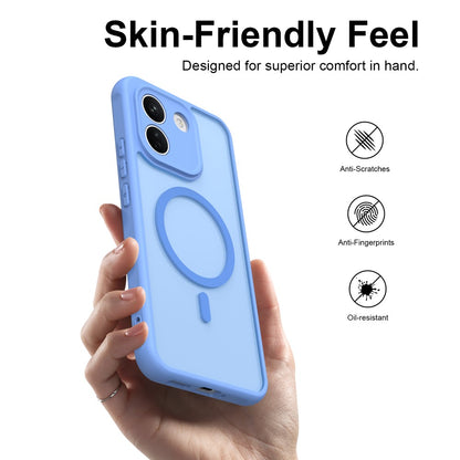 Pouzdro MagSafe pro Xiaomi Redmi Note 17 4G / Note 17 5G, Techsuit, HaloFrost II, modré