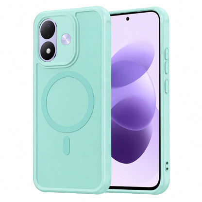 Pouzdro MagSafe pro Xiaomi Redmi Note 17 4G / Note 17 5G, Techsuit, HaloFrost II, světle zelené