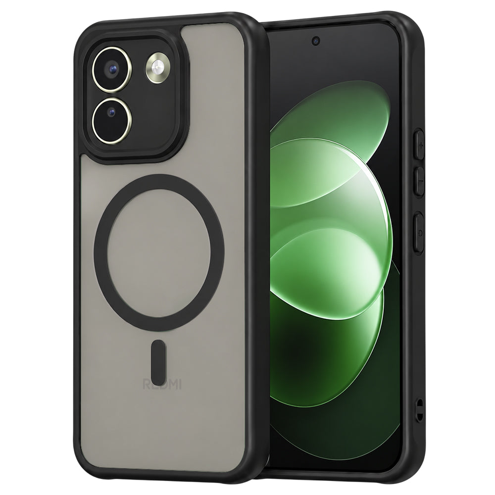 MagSafe Case for Xiaomi Redmi Note 17 Pro Max, Techsuit, HaloFrost II, Black