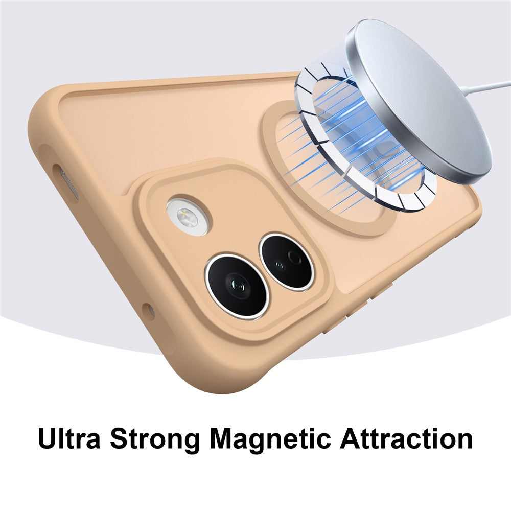 MagSafe Case for Xiaomi Redmi Note 17 Pro, Techsuit, HaloFrost II, Gold