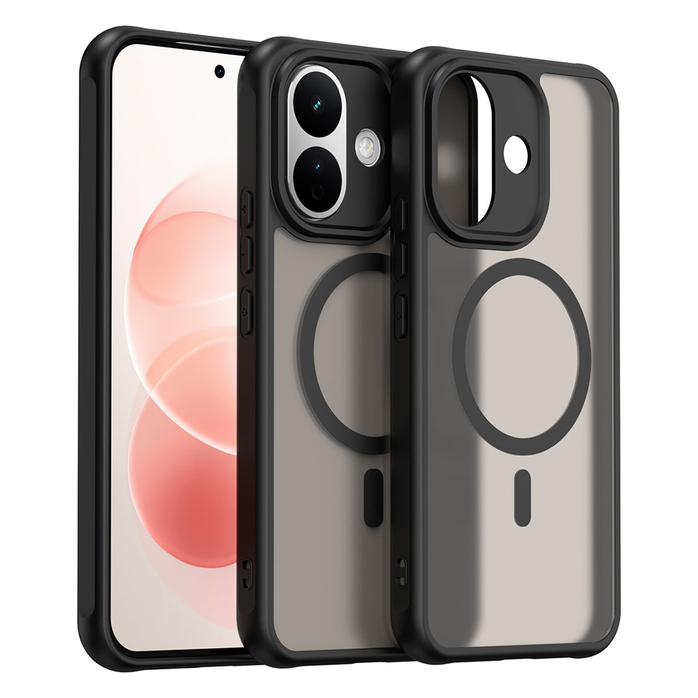 Pouzdro MagSafe pro Xiaomi Redmi Note 17 Pro, Techsuit, HaloFrost II, černé