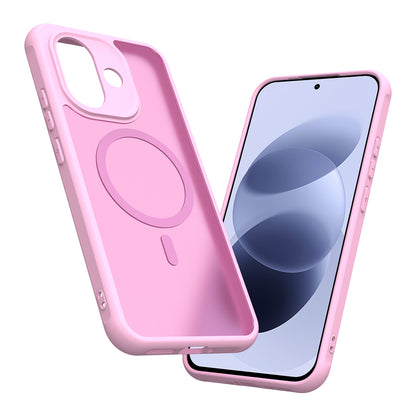 Pouzdro MagSafe pro Xiaomi Redmi Note 17 Pro, Techsuit, HaloFrost II, růžové