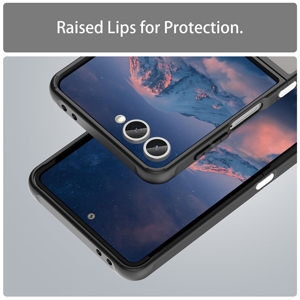MagSafe pouzdro pro Samsung Galaxy Z Flip7 F766, Techsuit, HaloFrost II, černé