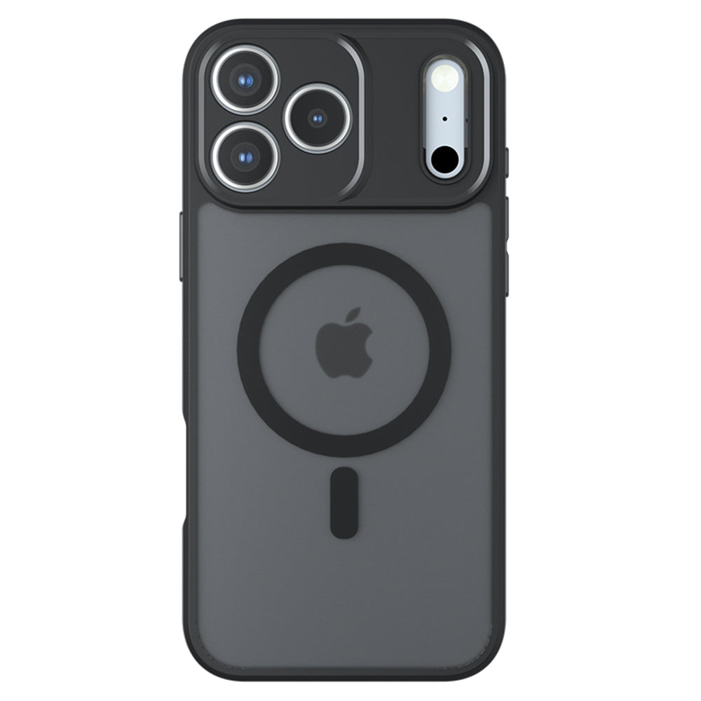 Pouzdro MagSafe pro Apple iPhone 17 Pro Max, Techsuit, PureFrost, Černá