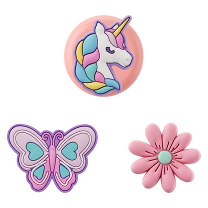 OEM Butterfly pouzdro pro Apple AirTag, Sada 3 kusů, Vícebarevné