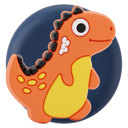 OEM Dinosaur pouzdro pro Apple AirTag, Sada 3 kusů, Vícebarevné
