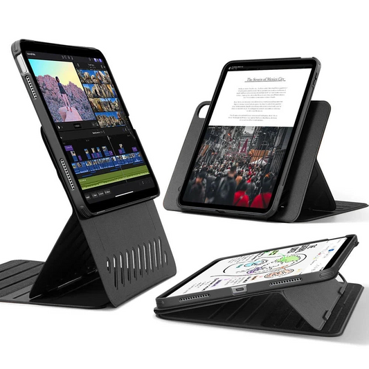 Pouzdro pro Apple iPad (2025) / (2022), ESR, Shift, Černé, Znovu zapečetěné