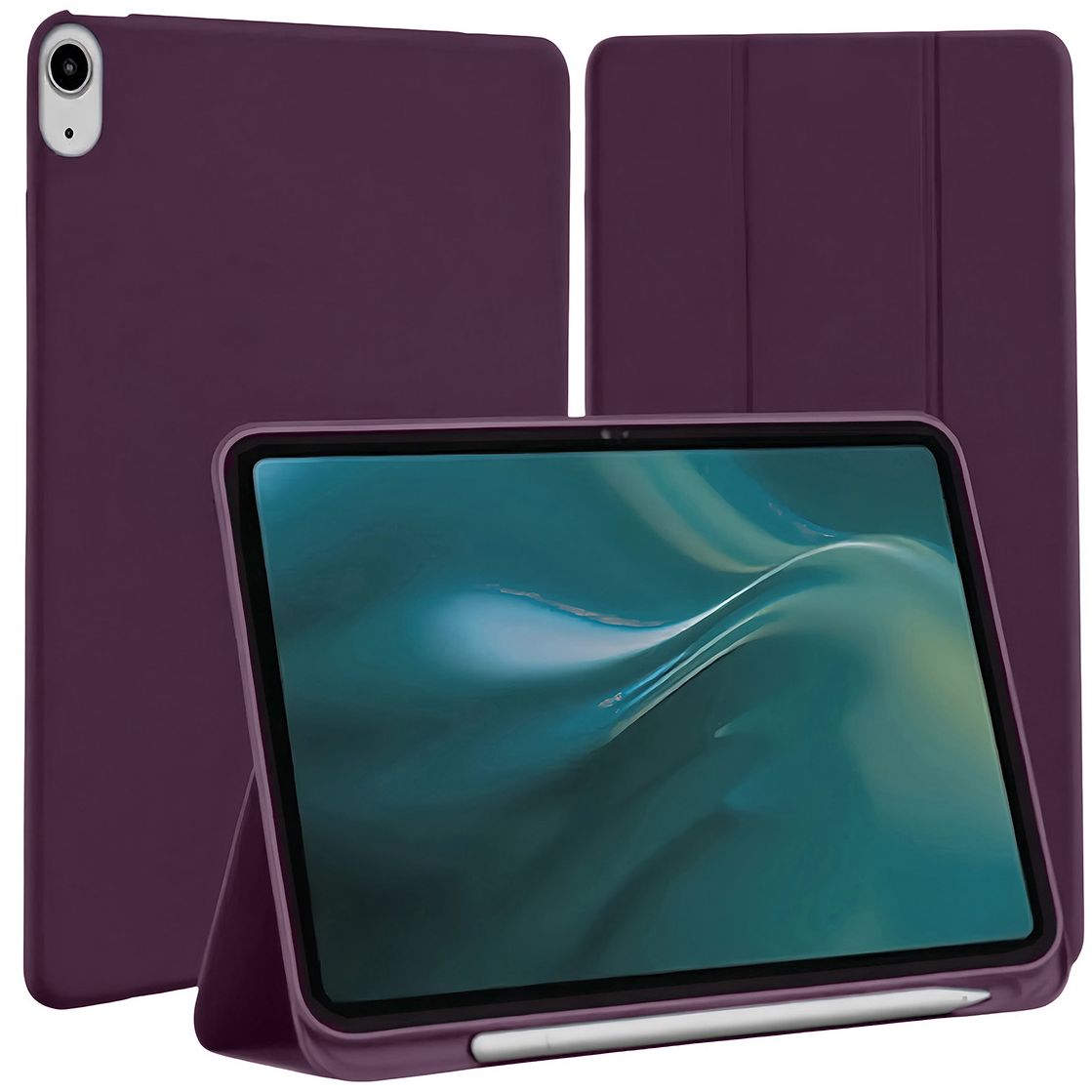 Pouzdro Etteri pro Apple iPad (2026) / (2025) / (2022), vínové
