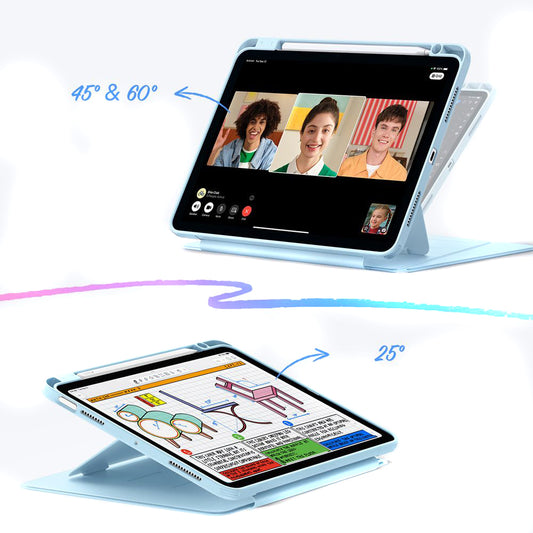 Pouzdro pro Apple iPad Air 11 (2026) / iPad Air 11 (2025) / Air 11 (2024) / Air (2022) / Air (2020), ESR, Flip Hybrid, modré