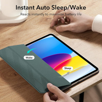 Case for Apple iPad (2025) / (2022), ESR, Rebound, Satin Green