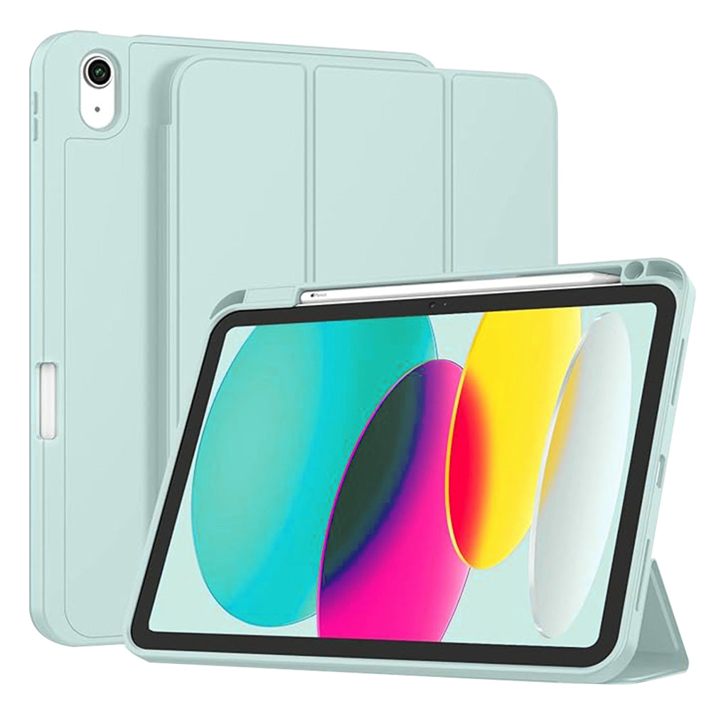 Pouzdro pro Apple iPad (2025) / (2022), Techsuit, Flex Trifold, Modrá