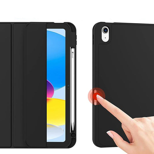 Pouzdro pro Apple iPad (2025) / (2022), Techsuit, Flex Trifold, Zelená Matcha