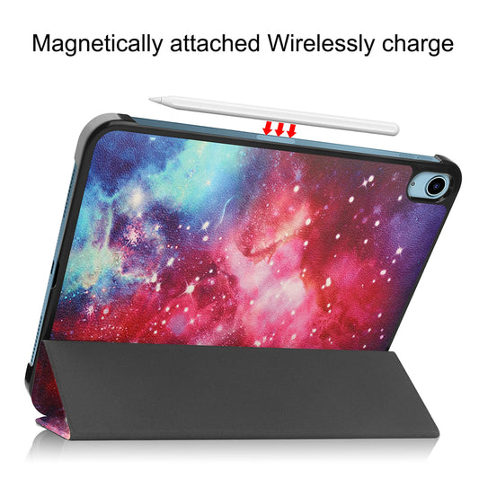Pouzdro pro Apple iPad (2025) / (2022), Techsuit, FoldPro Galaxy, vícebarevné