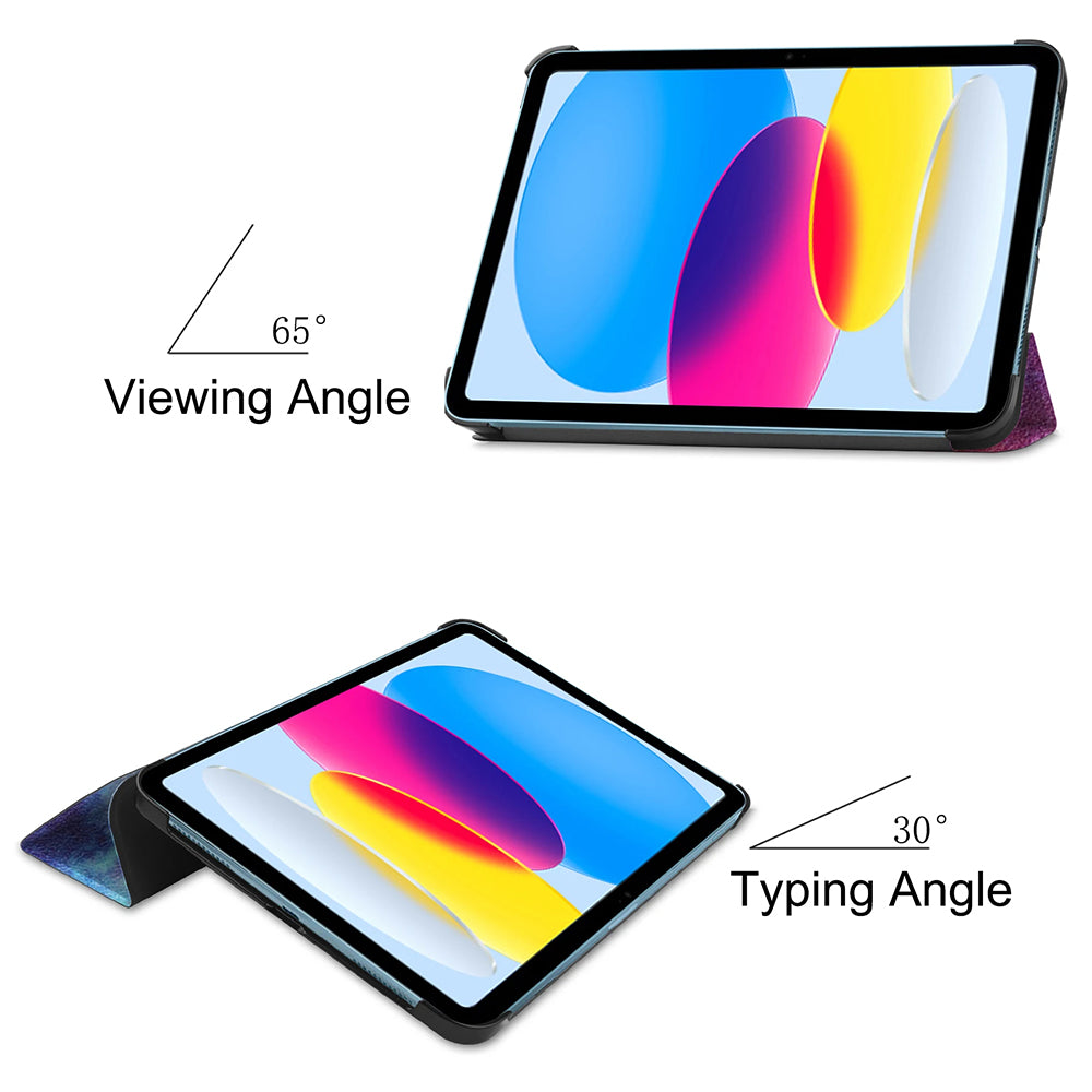 Pouzdro pro Apple iPad (2025) / (2022), Techsuit, FoldPro Galaxy, vícebarevné
