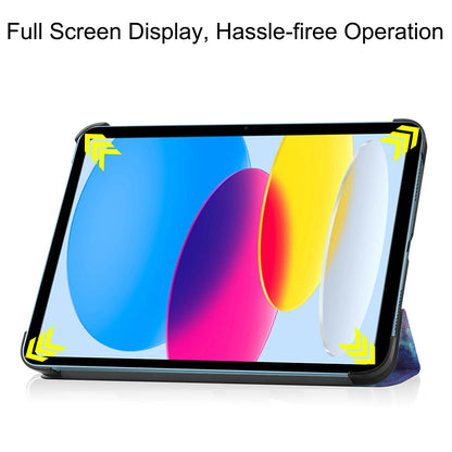 Pouzdro pro Apple iPad (2025) / (2022), Techsuit, FoldPro Galaxy, vícebarevné