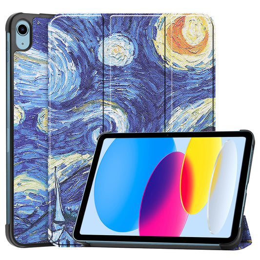 Pouzdro pro Apple iPad (2025) / (2022), Techsuit, FoldPro Starry Night, vícebarevné