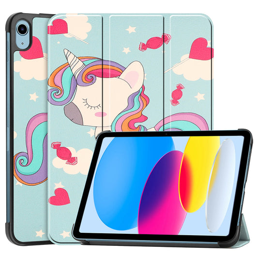 Pouzdro pro Apple iPad (2025) / (2022), Techsuit, FoldPro Unicorn, vícebarevné