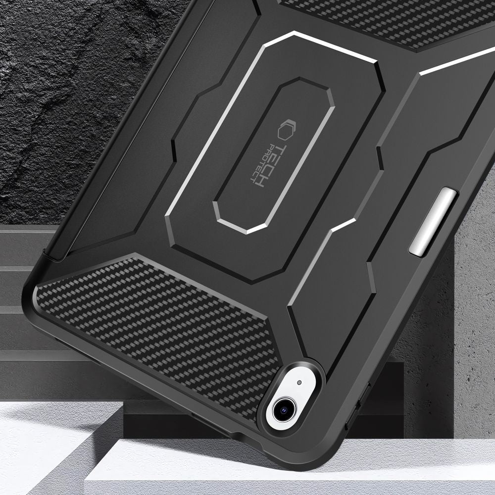 Pouzdro pro Apple iPad (2025) / iPad (2022), Tech-Protect, Endurance, Černá