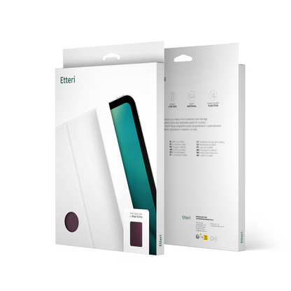 Pouzdro Etteri pro Apple iPad (2026) / (2025) / (2022), vínové