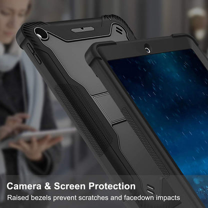 Pouzdro pro Apple iPad 9.7 (2018) / 9.7 (2017), Techsuit, Rugged TabShell, Černé
