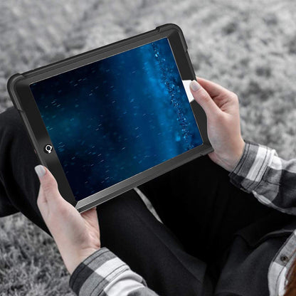 Pouzdro pro Apple iPad 9.7 (2018) / 9.7 (2017), Techsuit, Rugged TabShell, Černé