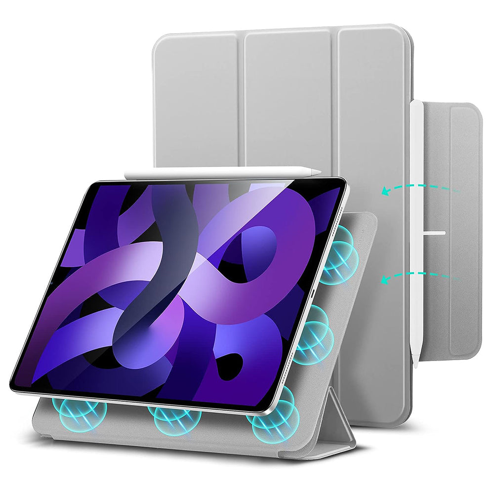 Pouzdro pro Apple iPad Air 11 (2024) / Air (2022) / Air (2020) / Pro 11 (2018), ESR, Rebound, Šedé