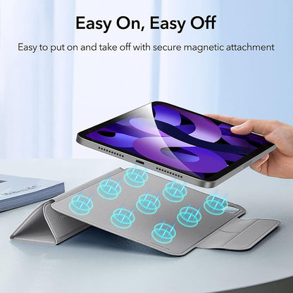 Pouzdro pro Apple iPad Air 11 (2024) / Air (2022) / Air (2020) / Pro 11 (2018), ESR, Rebound, Šedé