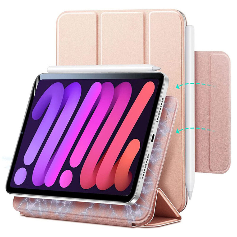 Pouzdro pro Apple iPad Air 11 (2024) / Air (2022) / Air (2020) / Pro 11 (2018), ESR, Rebound, Růžové Zlato