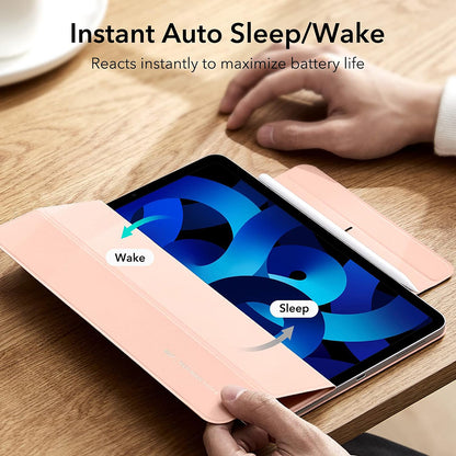 Pouzdro pro Apple iPad Air 11 (2024) / Air (2022) / Air (2020) / Pro 11 (2018), ESR, Rebound, Růžové Zlato