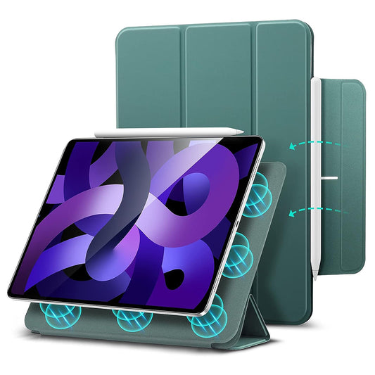 Pouzdro pro Apple iPad Air 11 (2024) / Air (2022) / Air (2020) / Pro 11 (2018), ESR, Rebound, Saténově zelená