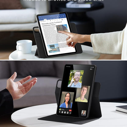 Pouzdro pro Apple iPad Air 11 (2025) / Air 11 (2024) / Air (2022) / Air (2020), ESR, Rebound Hybrid, Růžové